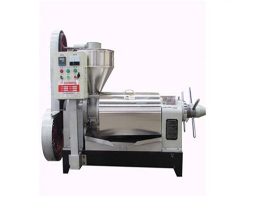 petite machine d'extrusion d'huile de soja et de coton comestible au Gabon