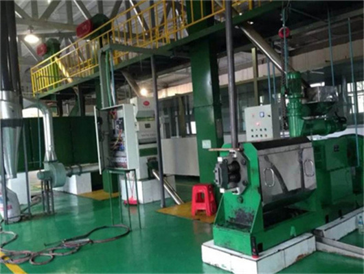 Machine d'extrusion d'huile de palme à vis en Haïti