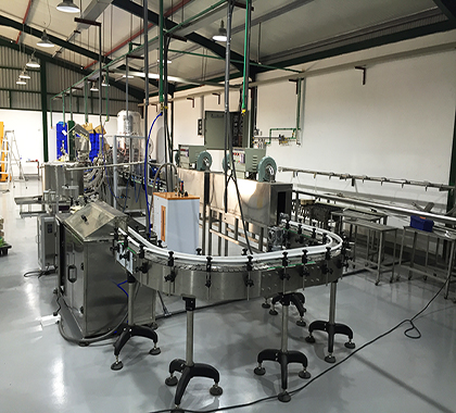 LIGNE DE REMPLISSAGE D'HUILE