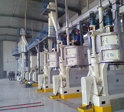 LIGNE DE PRESSAGE D'HUILE